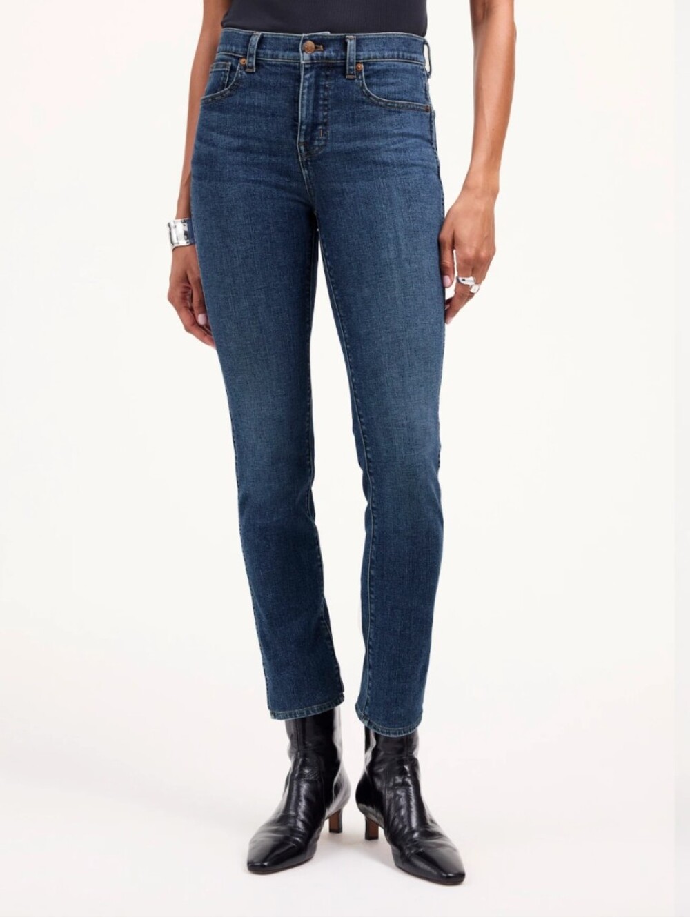 Madewell midrise Stovepipe Jeans